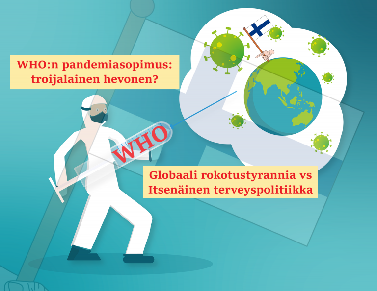 VAROITUS: Suomi menettämässä itsenäisen kansanterveyttä koskevan päätäntävaltansa